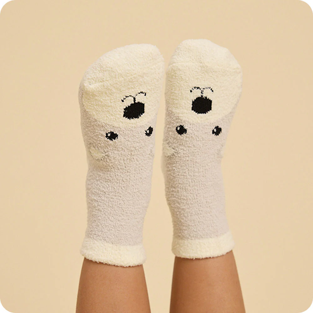 Marshmallow Bear No-Slip Socks - Image 2