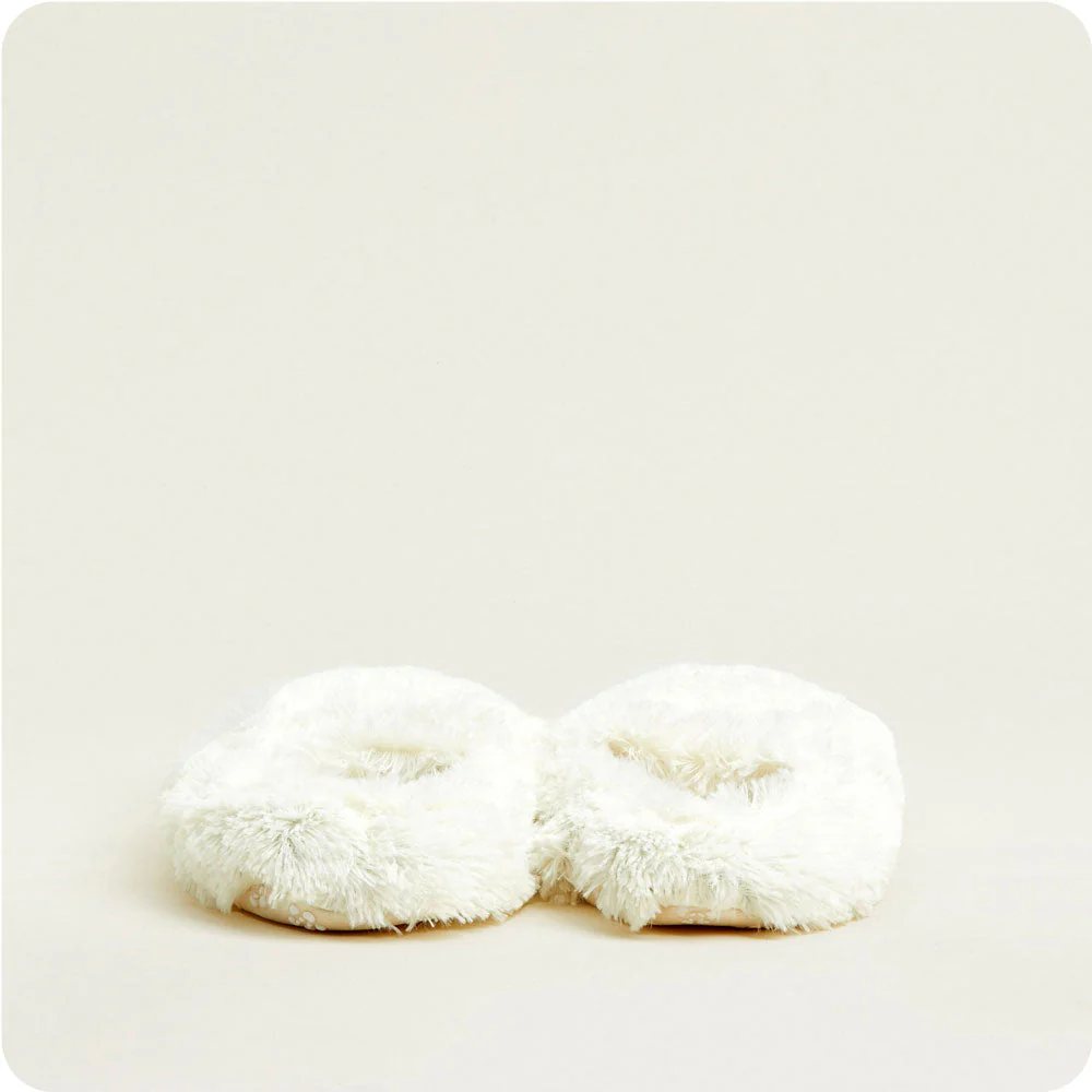 Cream Slippers Warmies® - Image 5