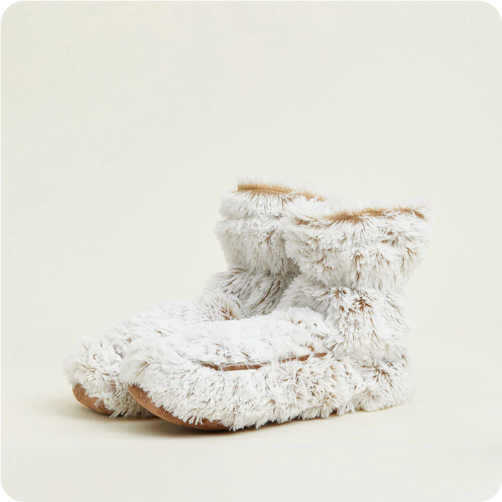 Marshmallow Brown Boots Warmies® - Image 5