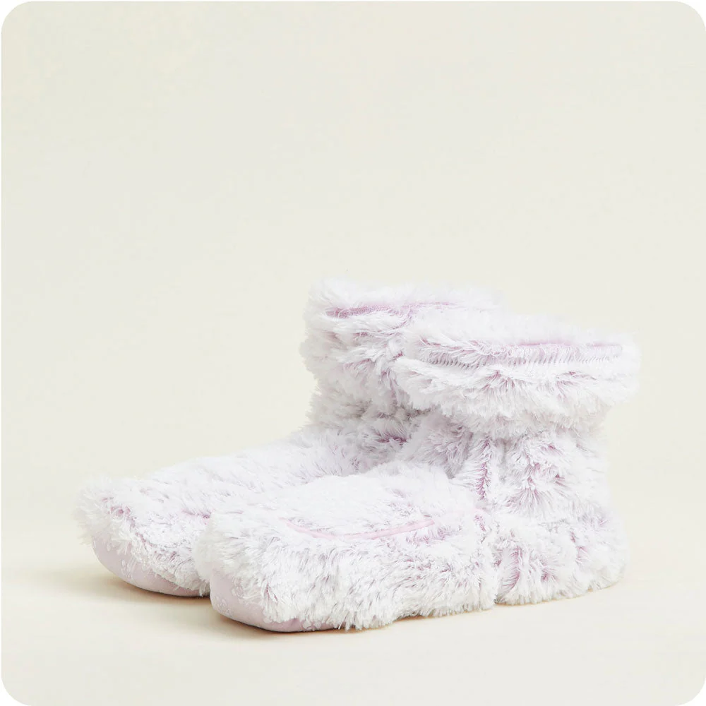 Marshmallow Lavender Boots Warmies® - Image 4