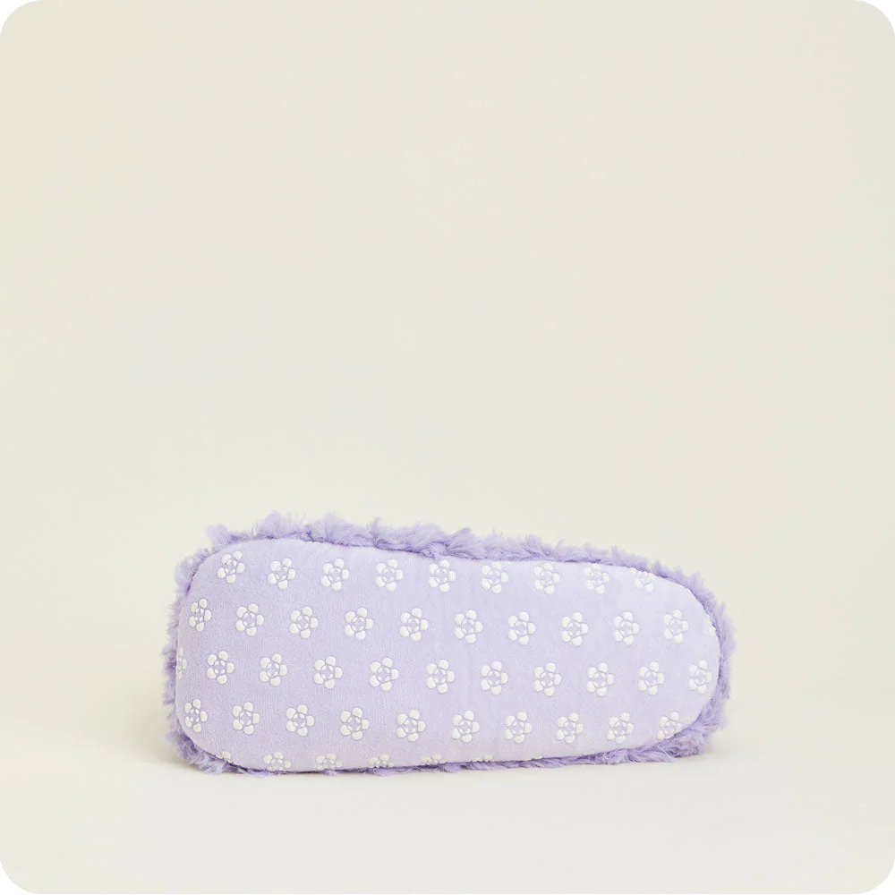 Curly Purple Slippers Warmies® - Image 6