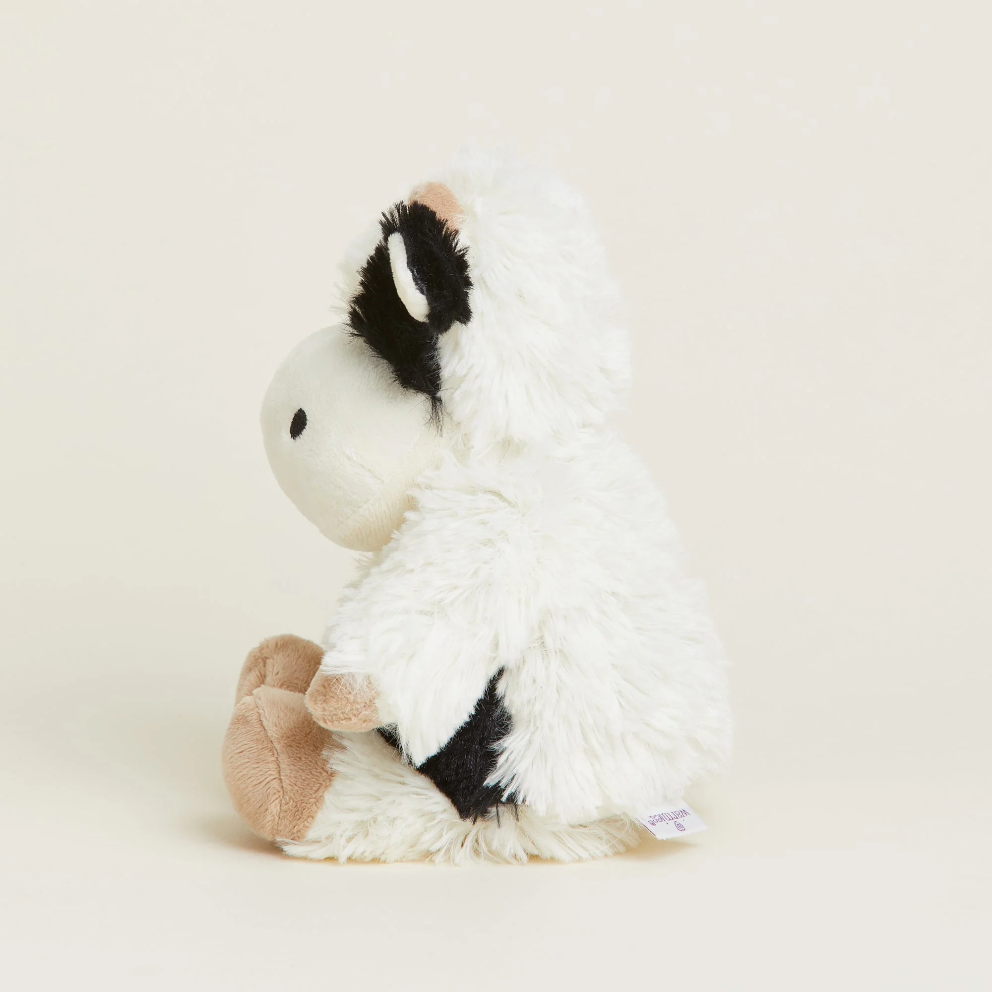 Black and White Cow Warmies Junior - Image 4