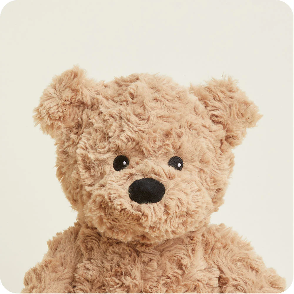Brown Curly Bear Warmies - Image 4