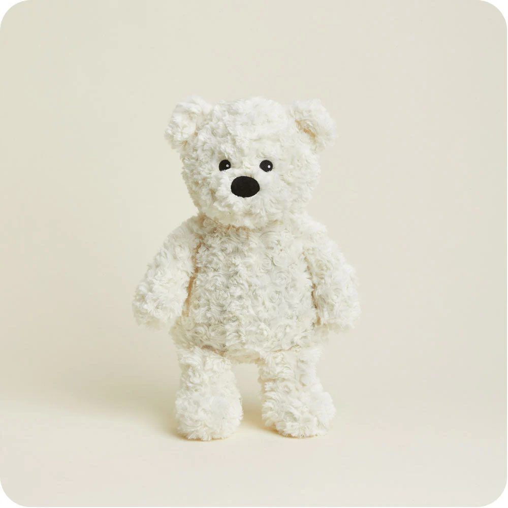 Cream Curly Bear Warmies - Image 8