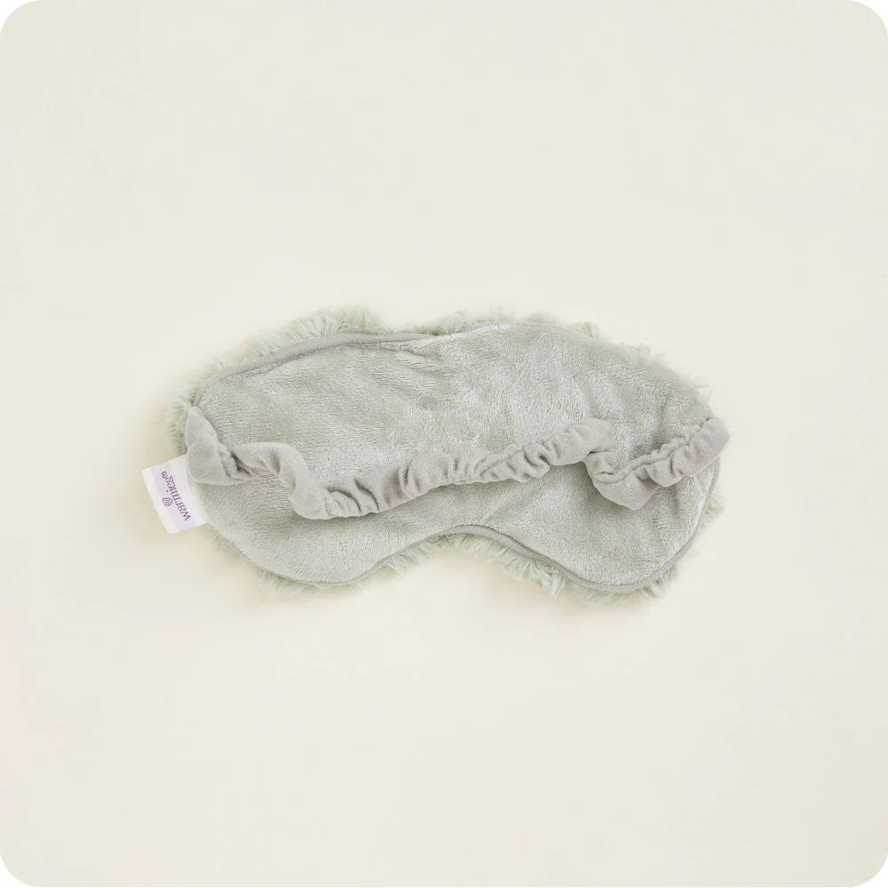 Curly Sage Green Eye Mask Warmies - Image 3