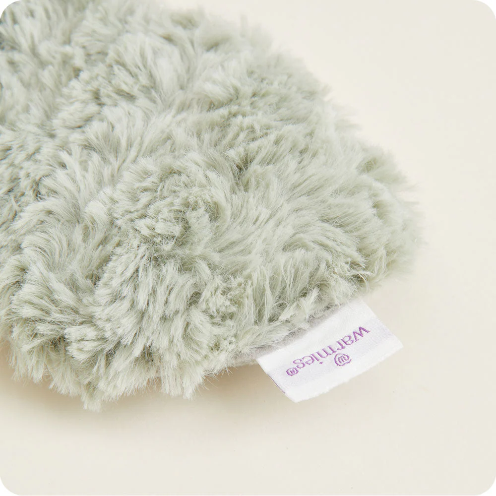 Curly Sage Green Eye Mask Warmies - Image 5