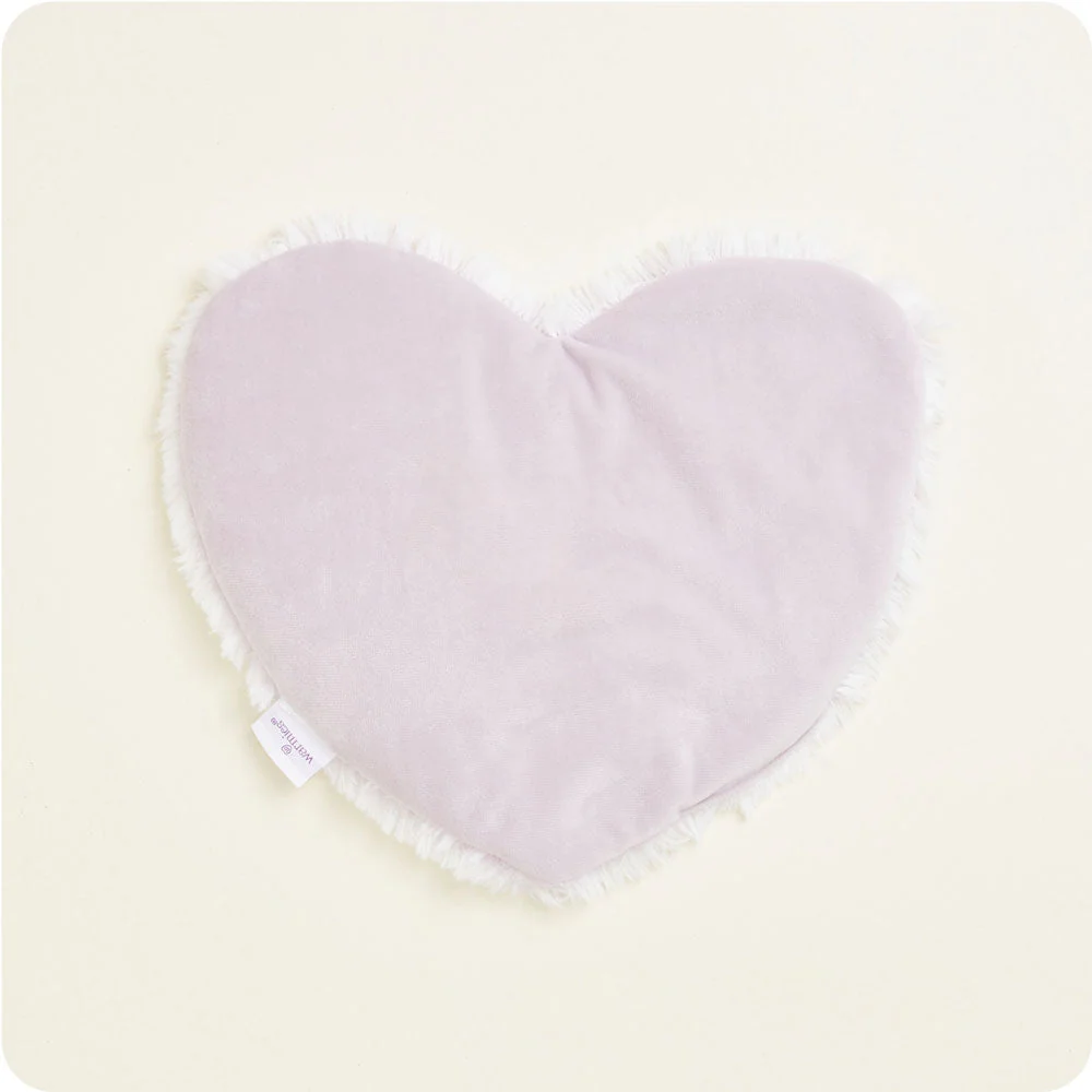 Marshmallow Lavender Heart Heat Pad Warmies - Image 4