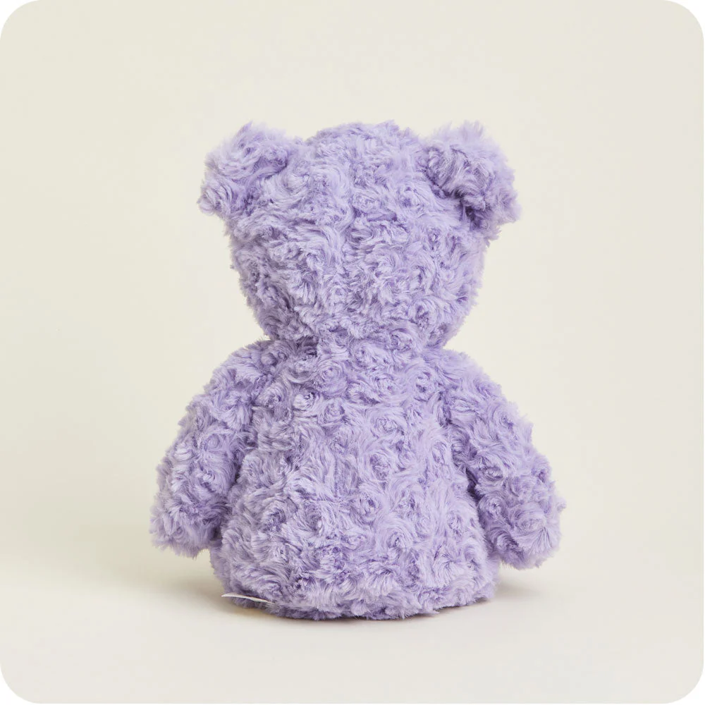 Purple Curly Bear Warmies - Image 6