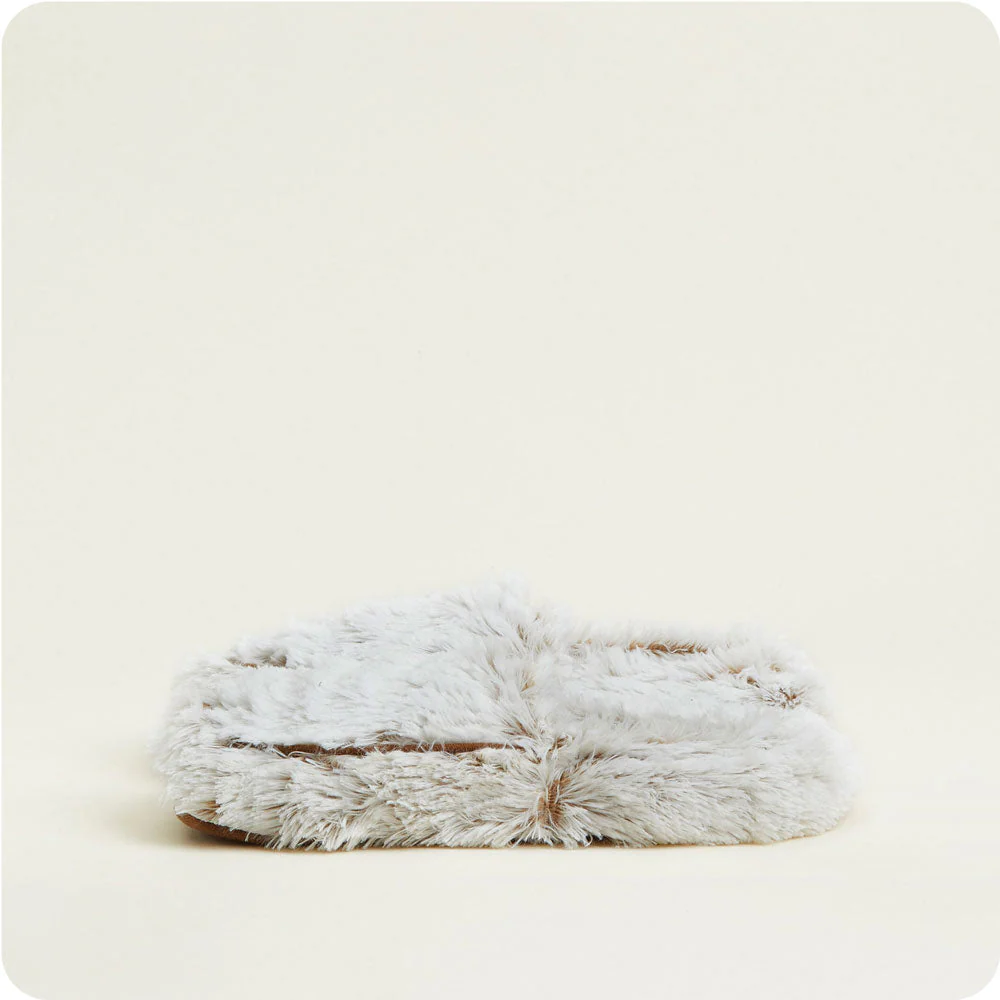 Marshmallow Brown Slippers Warmies® - Image 3
