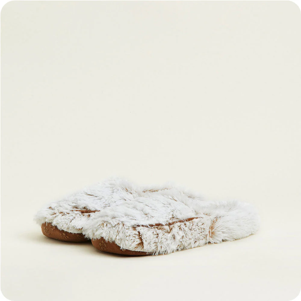 Marshmallow Brown Slippers Warmies® - Image 4